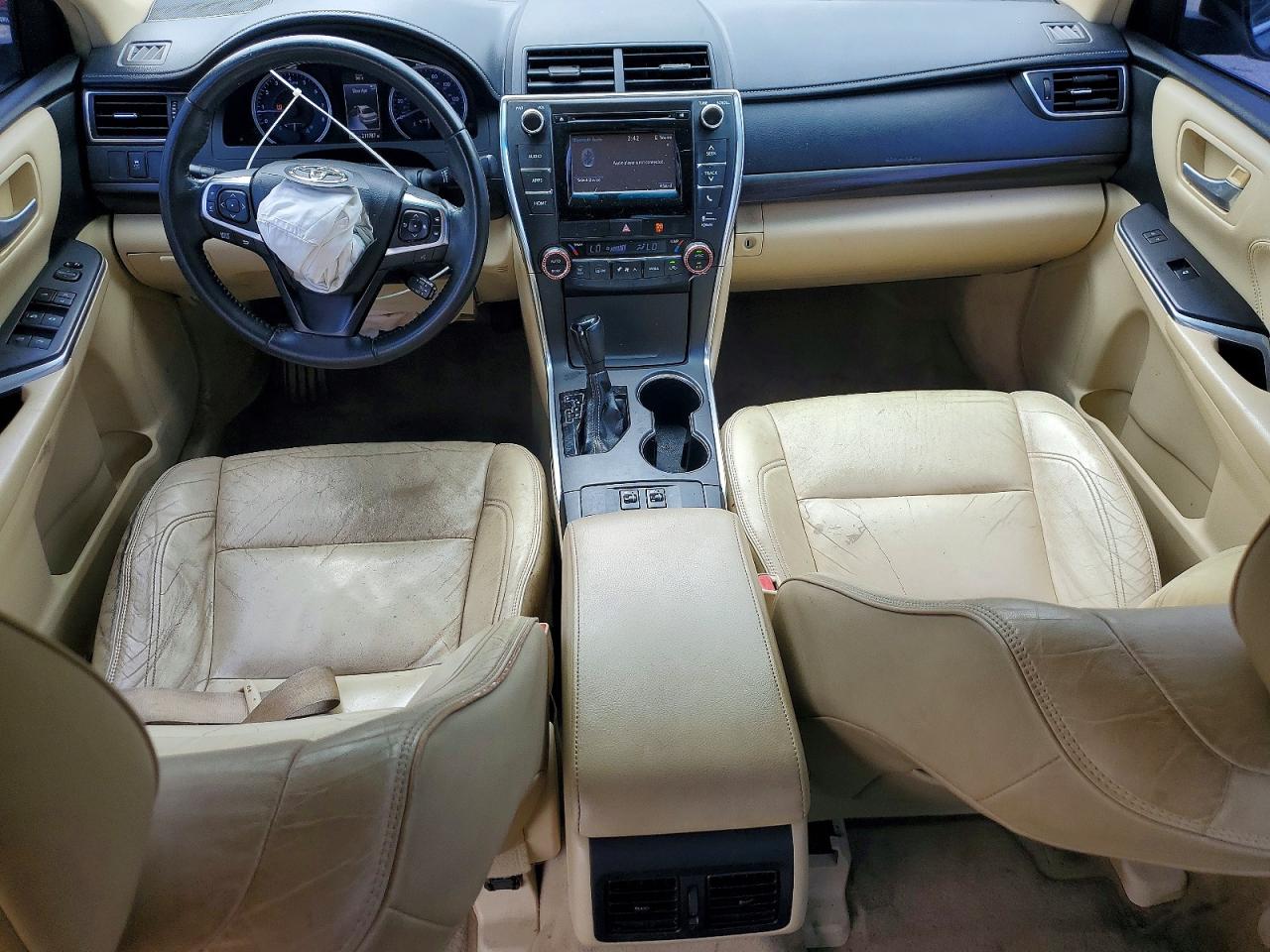 2015 Toyota Camry Xle Gray vin: 4T4BF1FK2FR464271