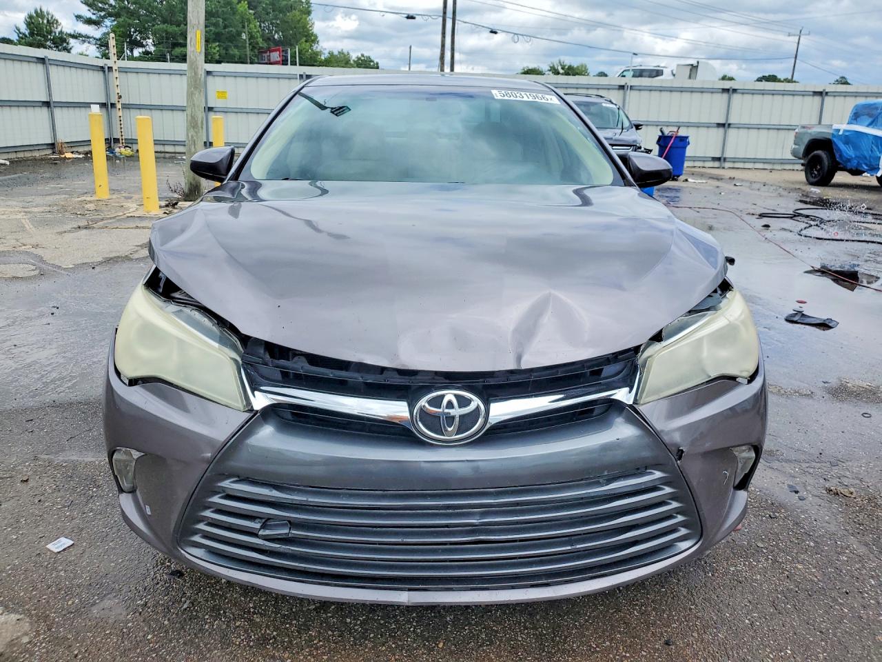 2015 Toyota Camry Xle Gray vin: 4T4BF1FK2FR464271