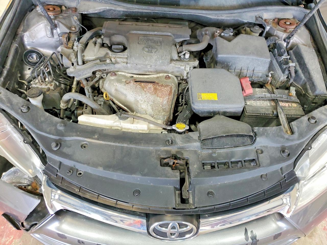 2015 Toyota Camry Le Серый vin: 4T4BF1FK2FR465176