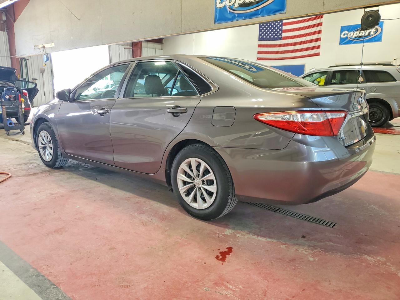 2015 Toyota Camry Le Серый vin: 4T4BF1FK2FR465176