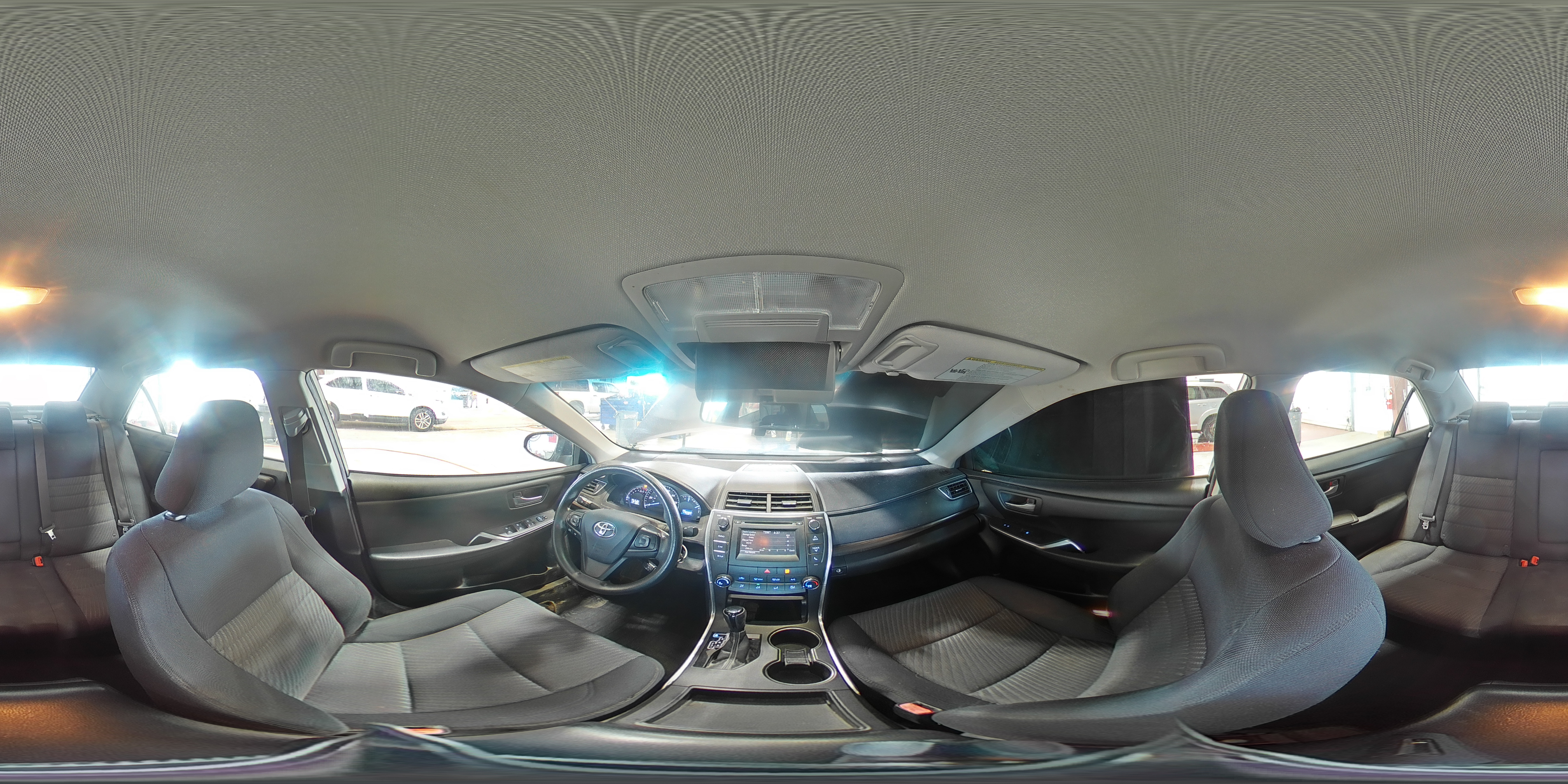 2015 Toyota Camry Le Серый vin: 4T4BF1FK2FR465176
