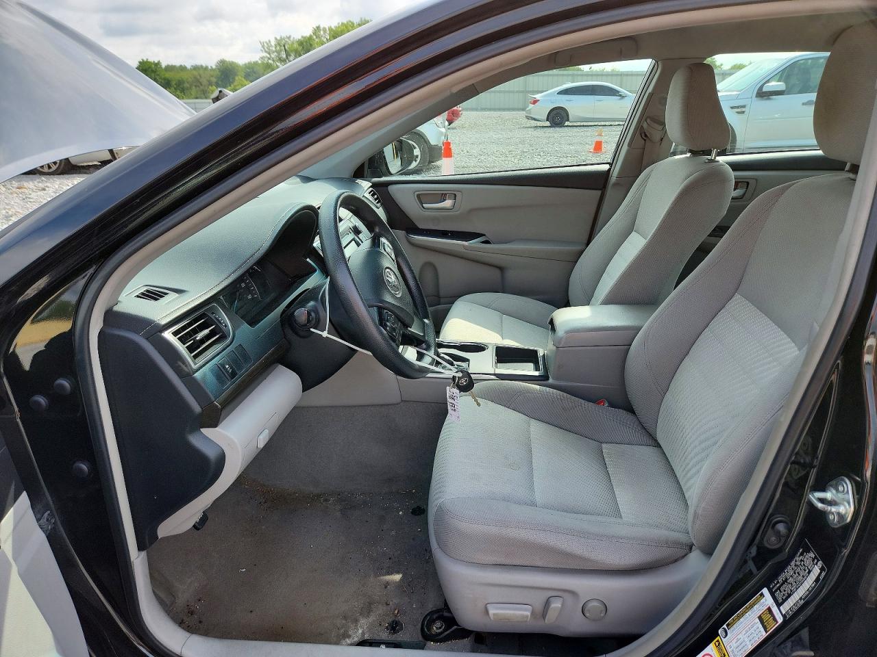 2015 Toyota Camry Le Black vin: 4T4BF1FK2FR480678