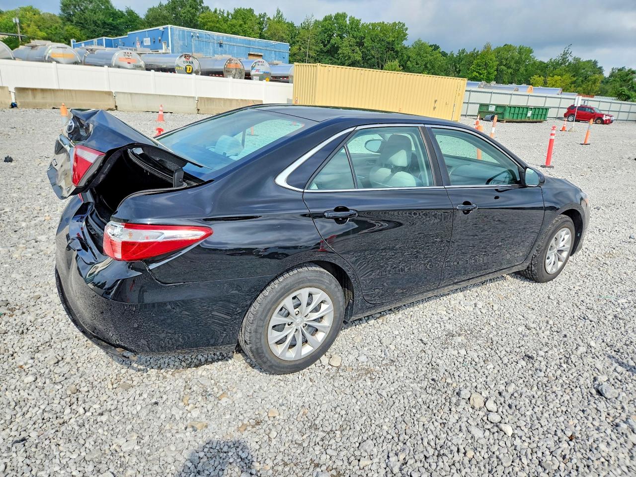2015 Toyota Camry Le Black vin: 4T4BF1FK2FR480678