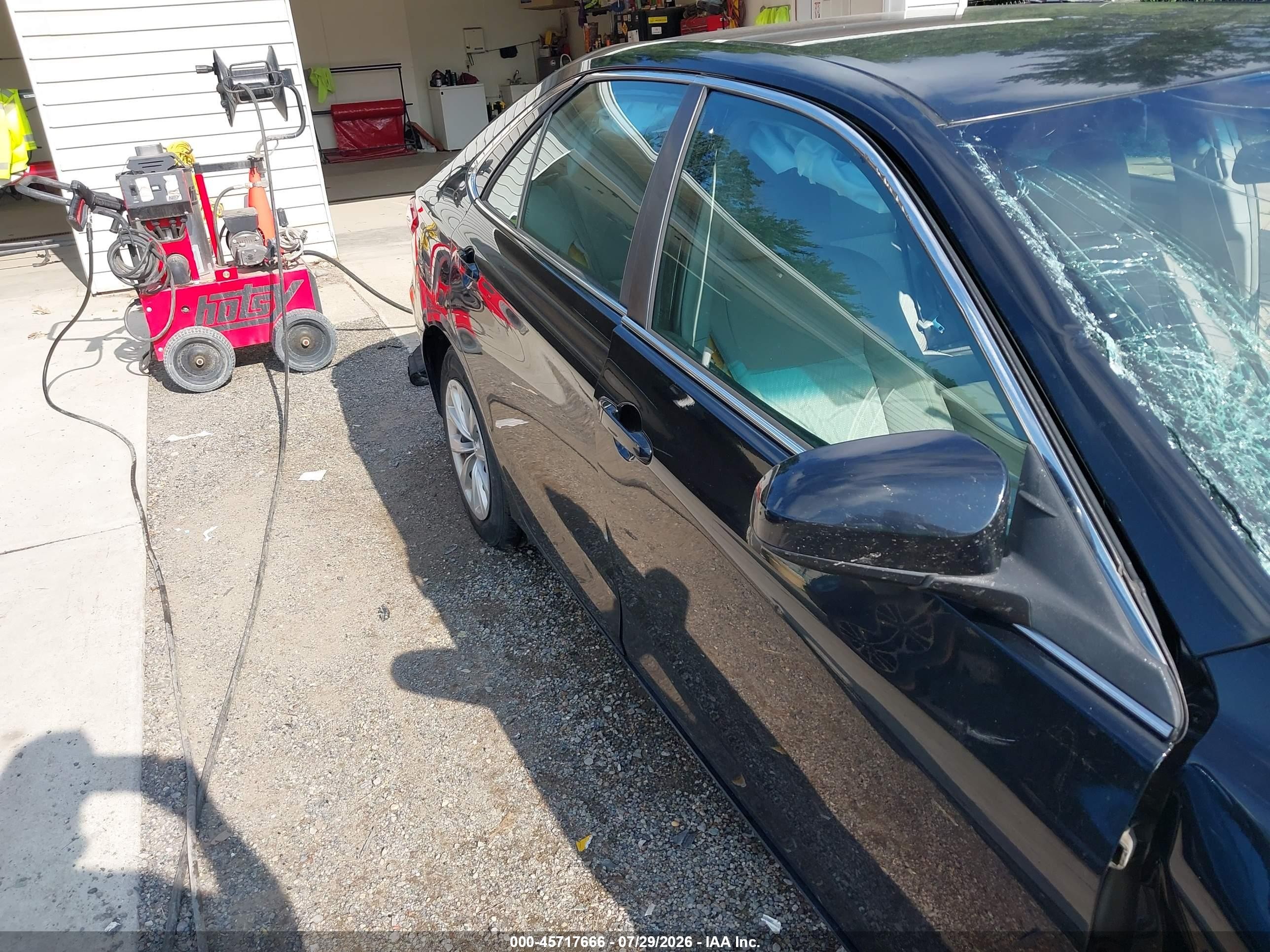 2015 Toyota Camry Le Black vin: 4T4BF1FK2FR481197