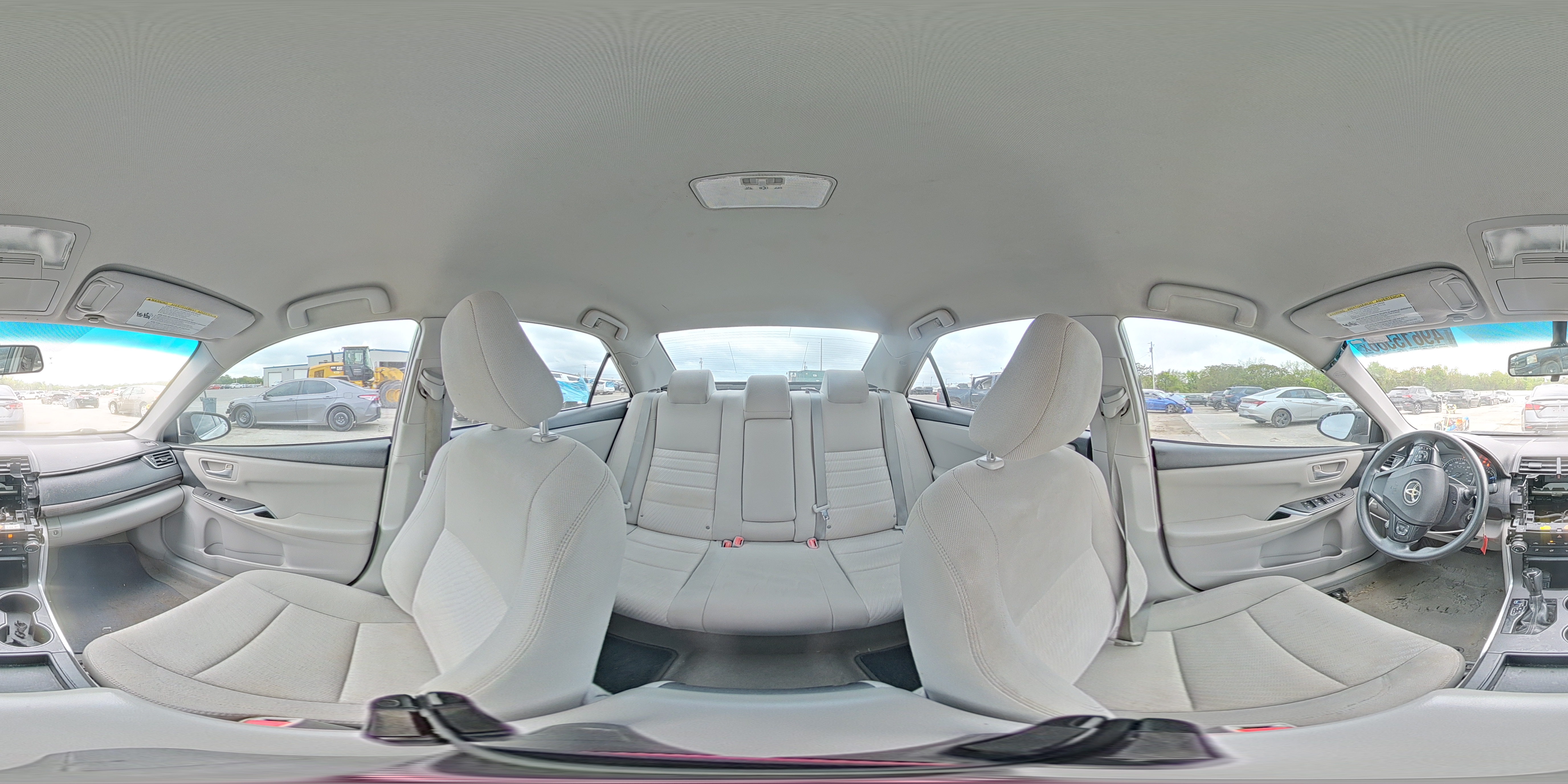2015 Toyota Camry Le White vin: 4T4BF1FK2FR507619