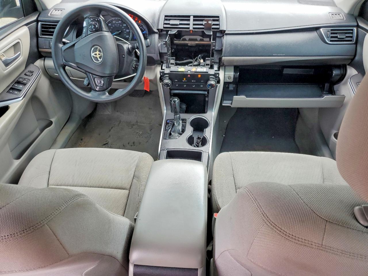 2015 Toyota Camry Le White vin: 4T4BF1FK2FR507619