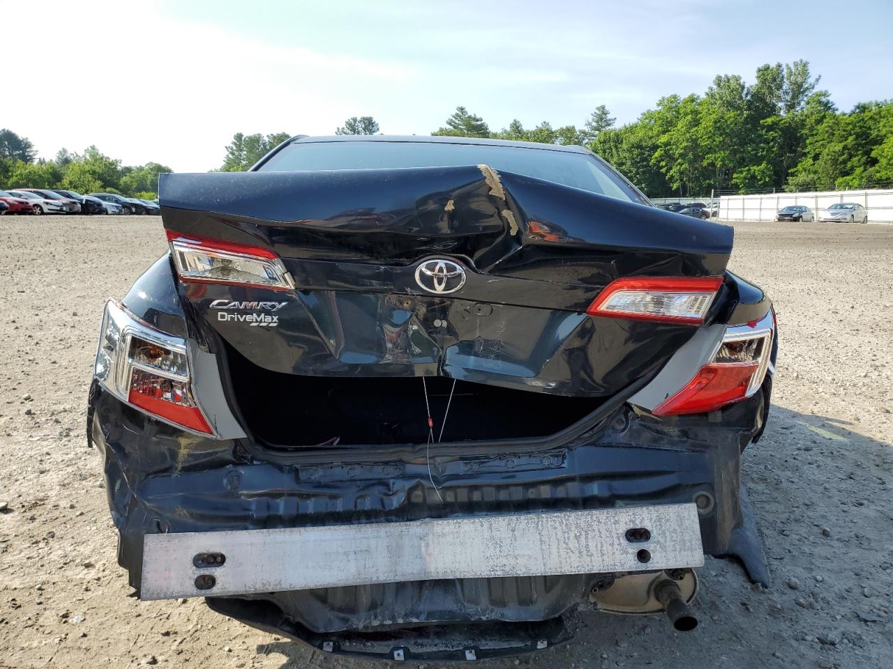 2012 Toyota Camry L Black vin: 4T4BF1FK3CR161110