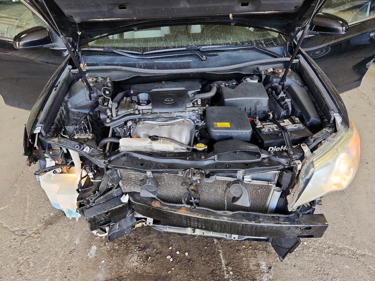 2012 Toyota Camry Le Black vin: 4T4BF1FK3CR166405