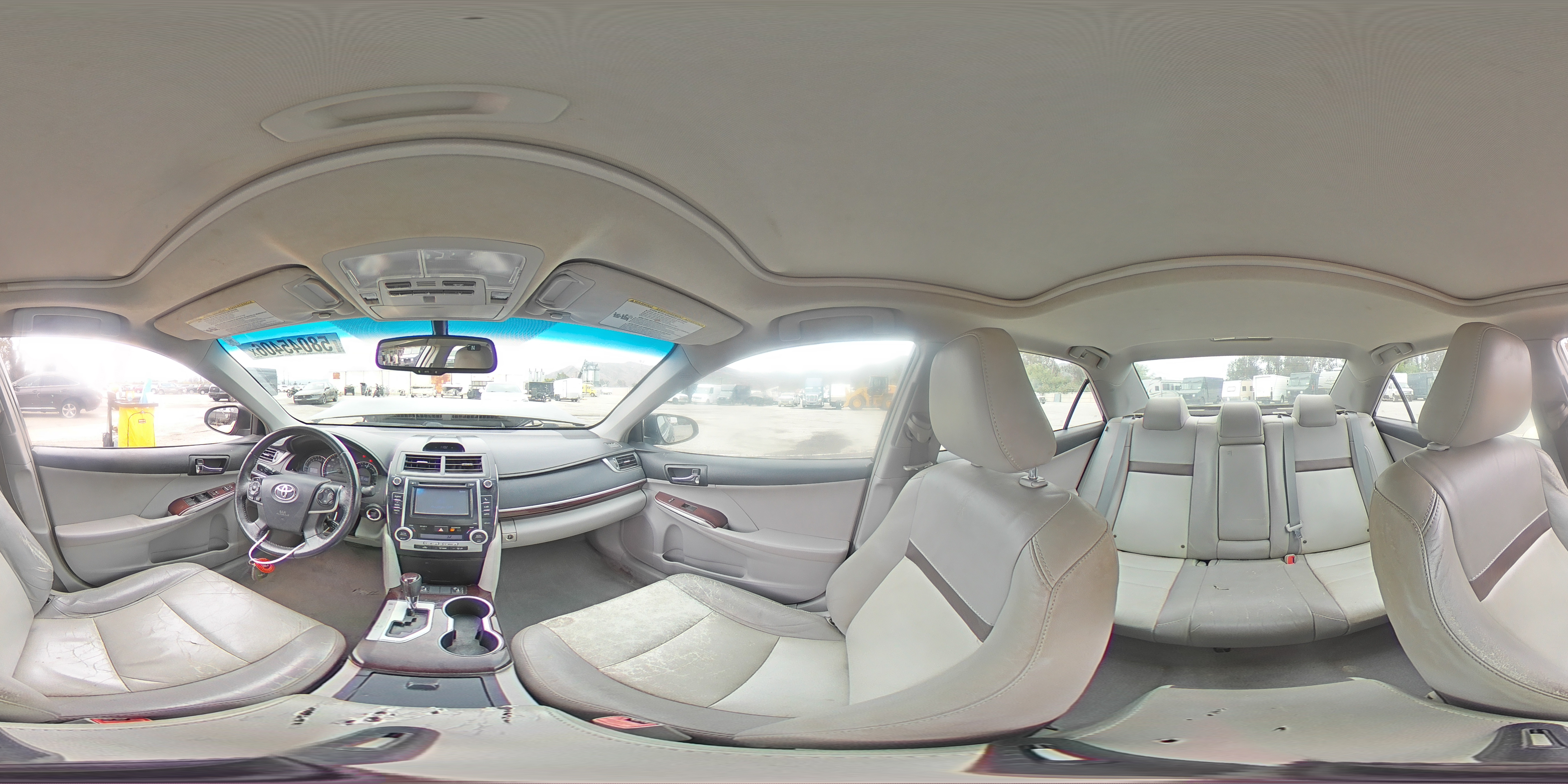 2012 Toyota Camry Xle Gray vin: 4T4BF1FK3CR177551