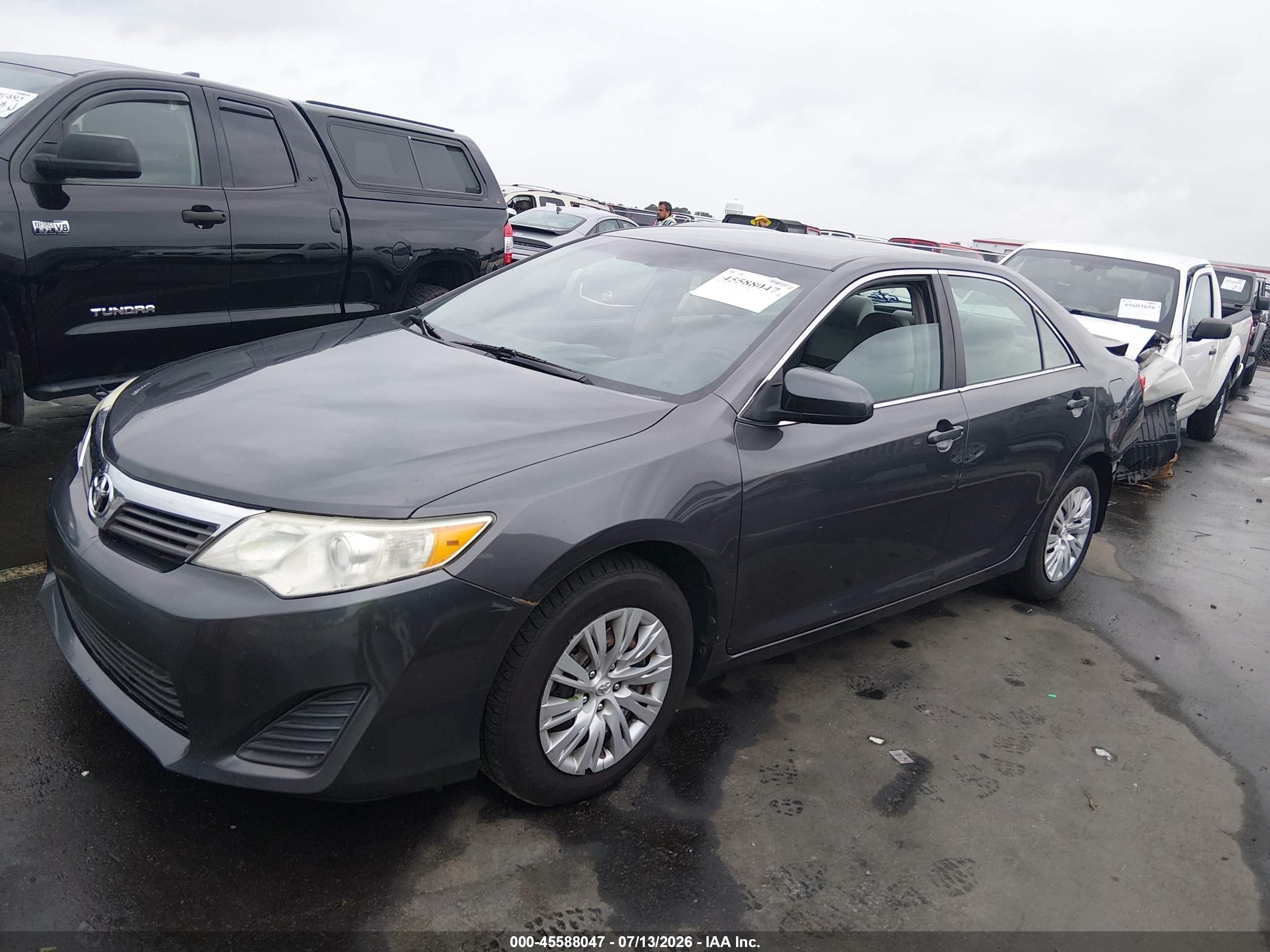 2012 Toyota Camry L Gray vin: 4T4BF1FK3CR183575