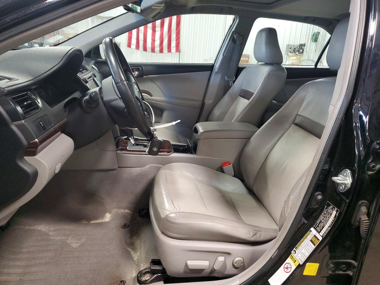 2012 Toyota Camry Xle Black vin: 4T4BF1FK3CR188310