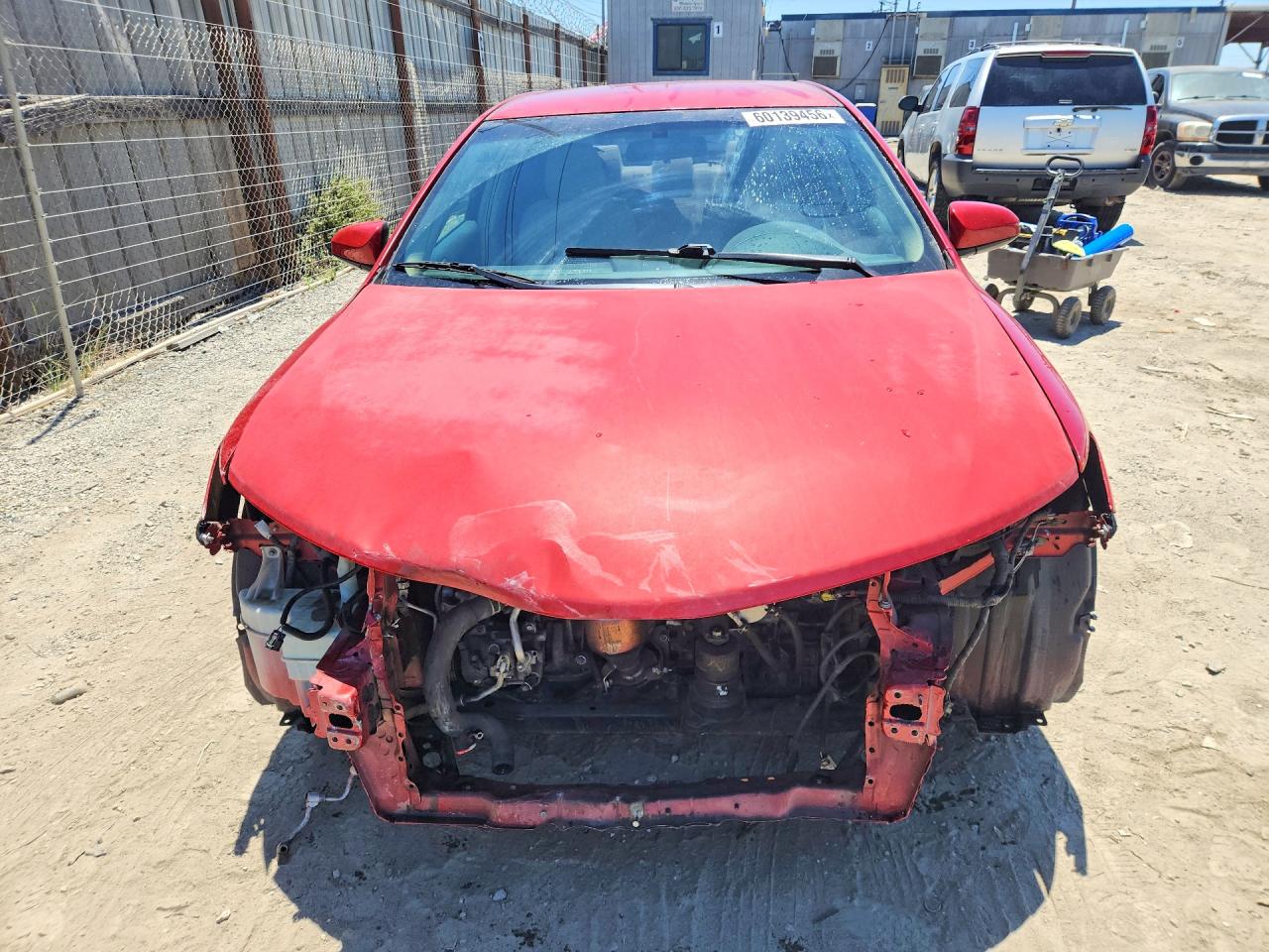 2012 Toyota Camry Le Red vin: 4T4BF1FK3CR200374