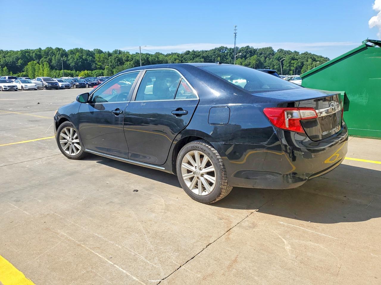 2012 Toyota Camry Xle Black vin: 4T4BF1FK3CR211679