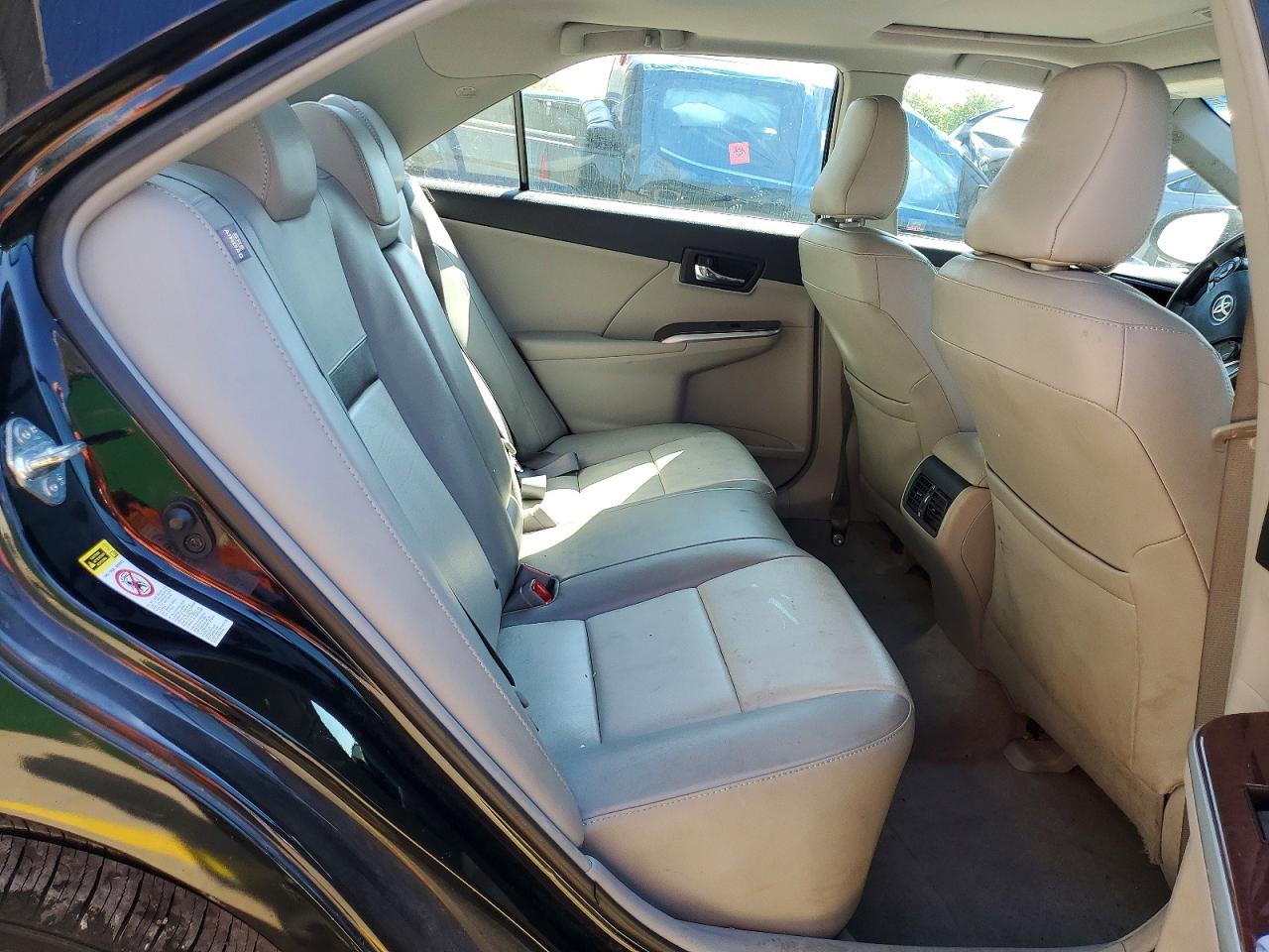 2012 Toyota Camry Xle Black vin: 4T4BF1FK3CR211679
