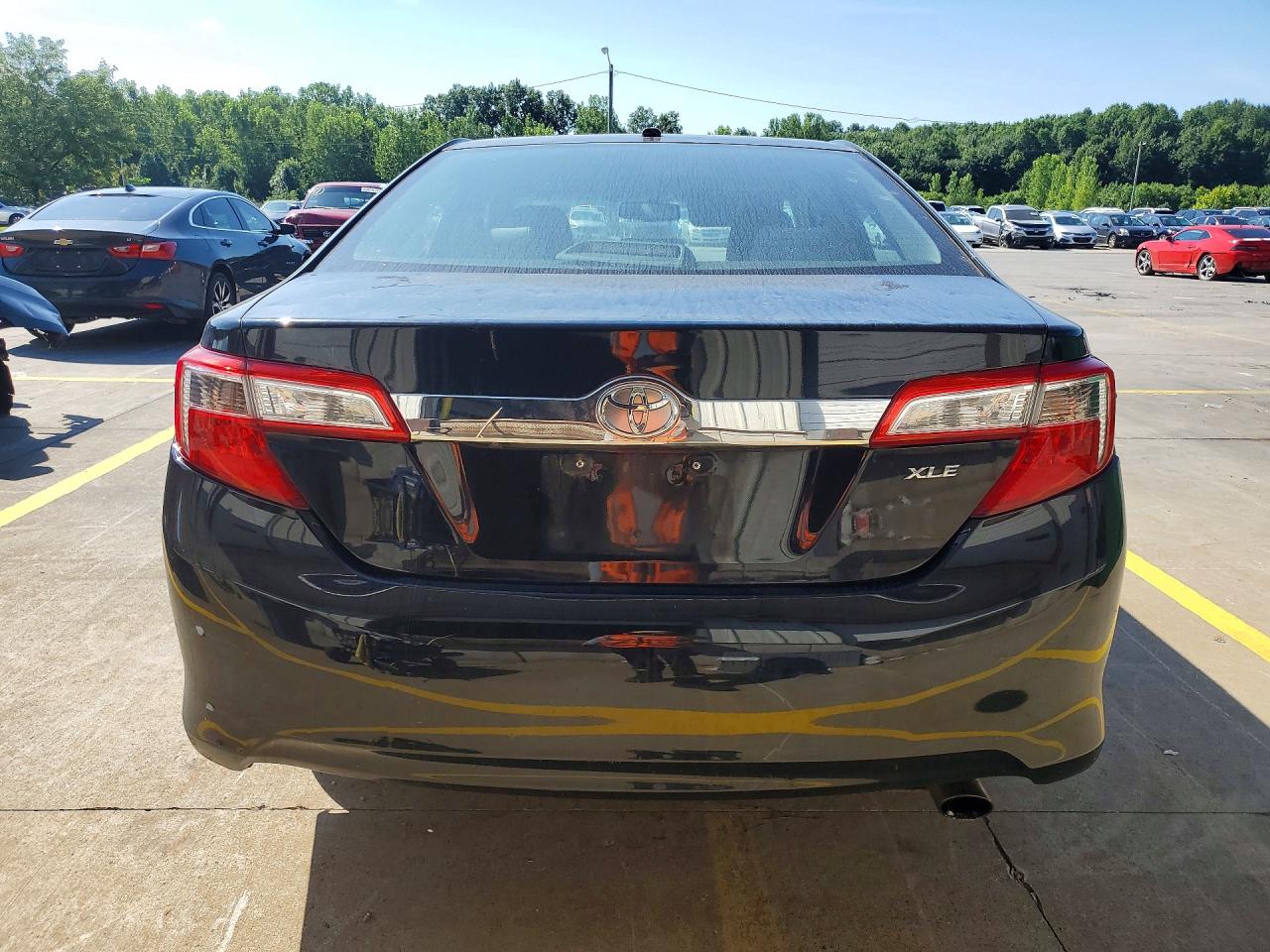 2012 Toyota Camry Xle Black vin: 4T4BF1FK3CR211679