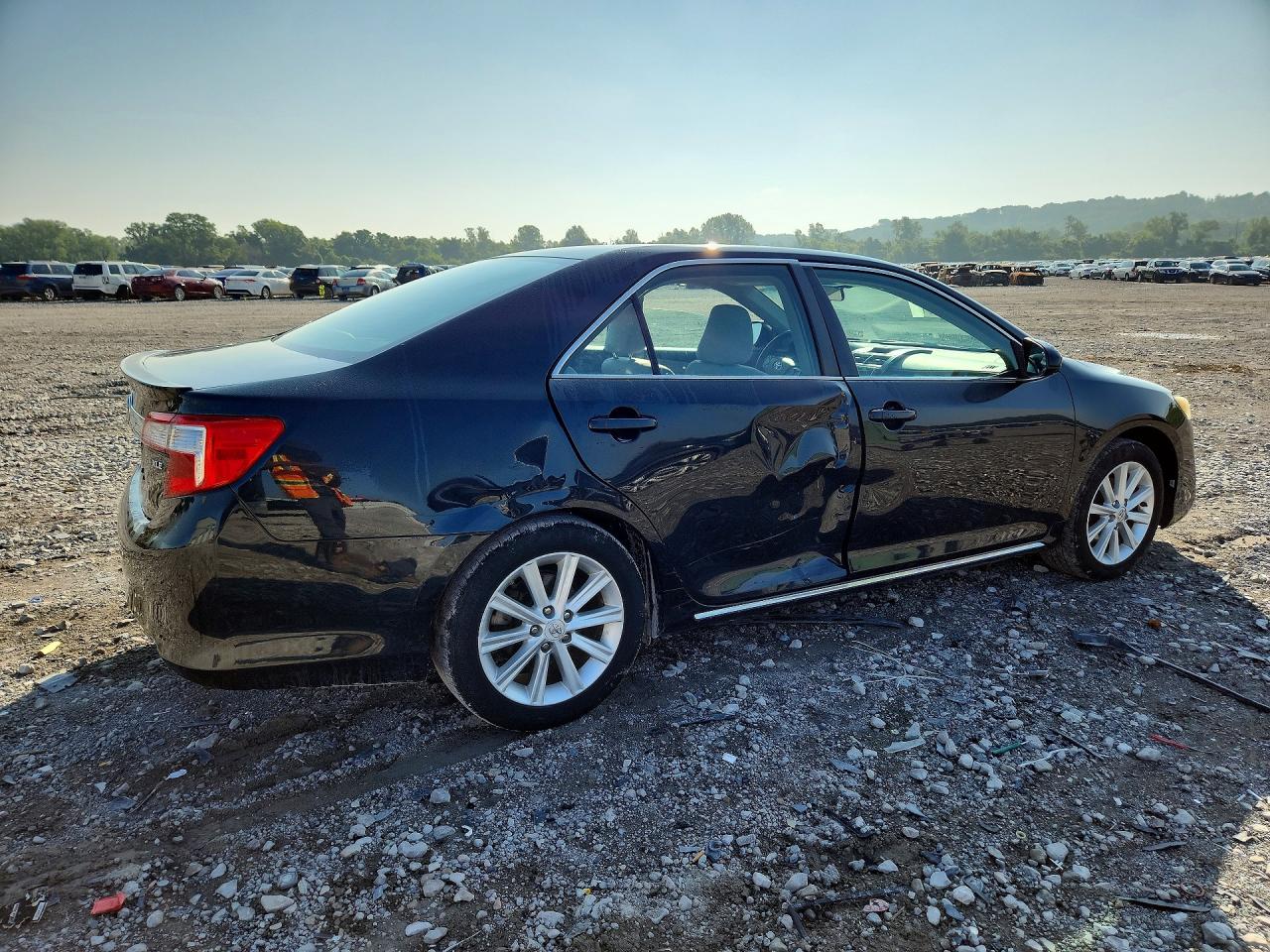 2012 Toyota Camry Xle Blue vin: 4T4BF1FK3CR233553