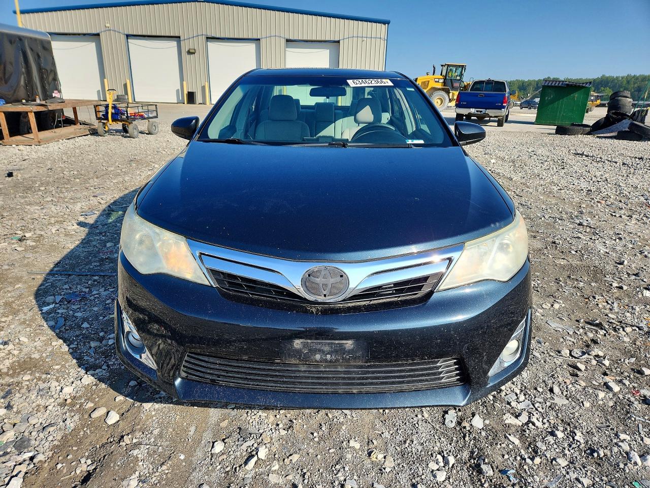 2012 Toyota Camry Xle Blue vin: 4T4BF1FK3CR233553