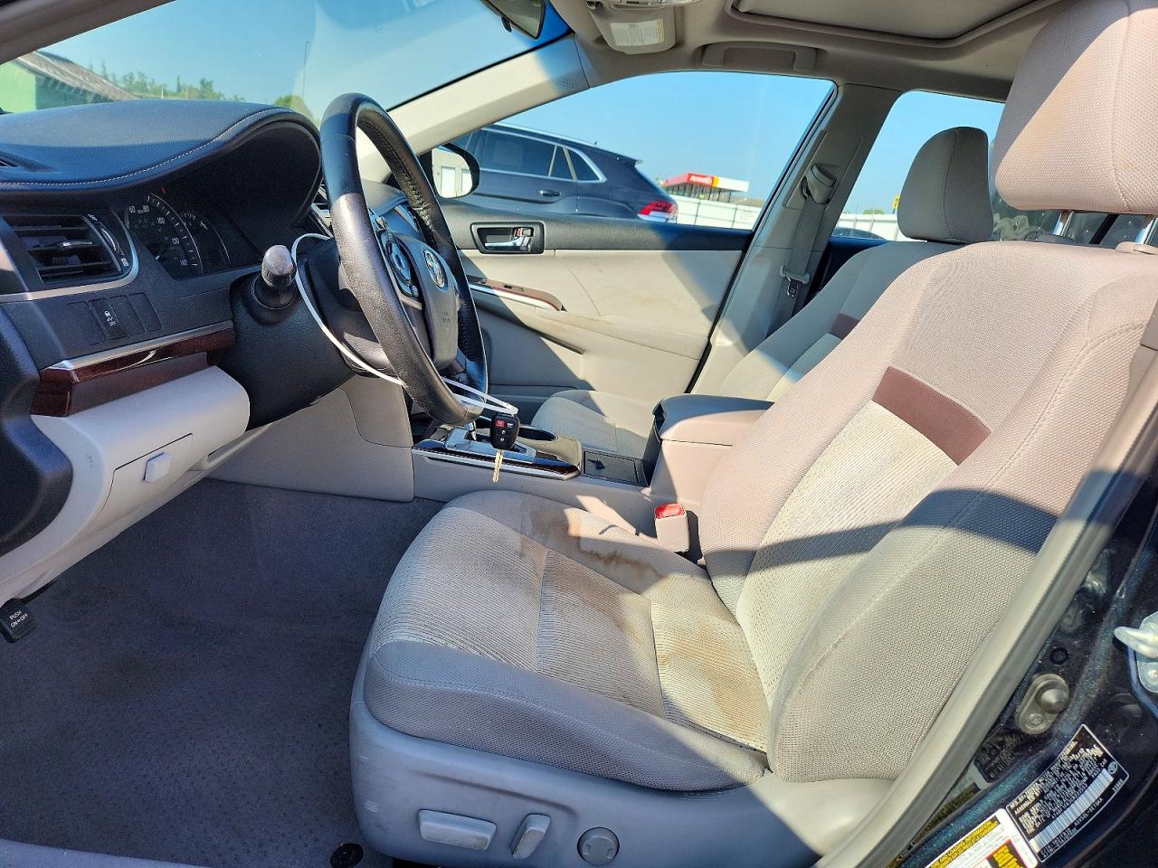 2012 Toyota Camry Xle Blue vin: 4T4BF1FK3CR233553