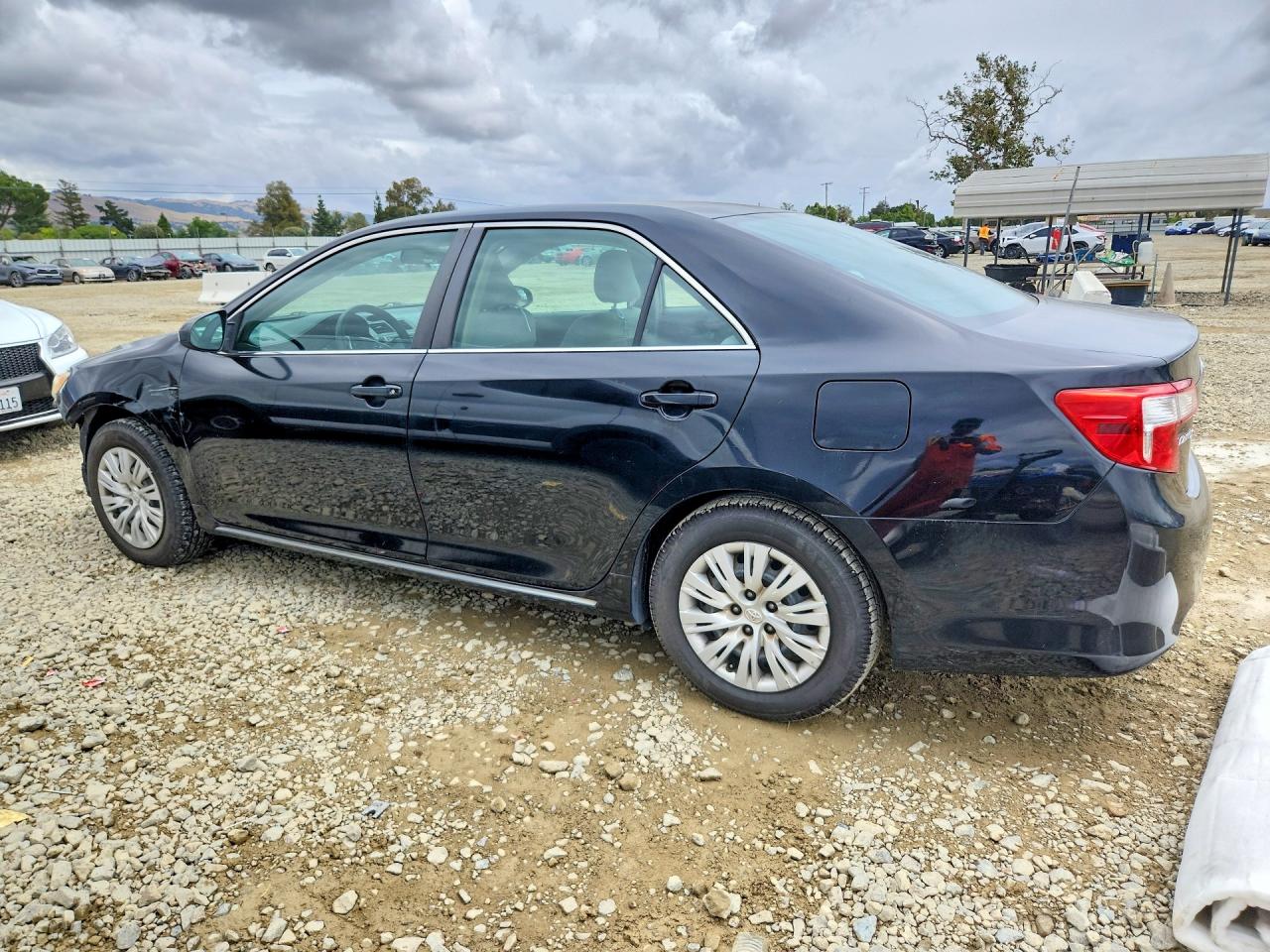 2012 Toyota Camry Le Черный vin: 4T4BF1FK3CR254516