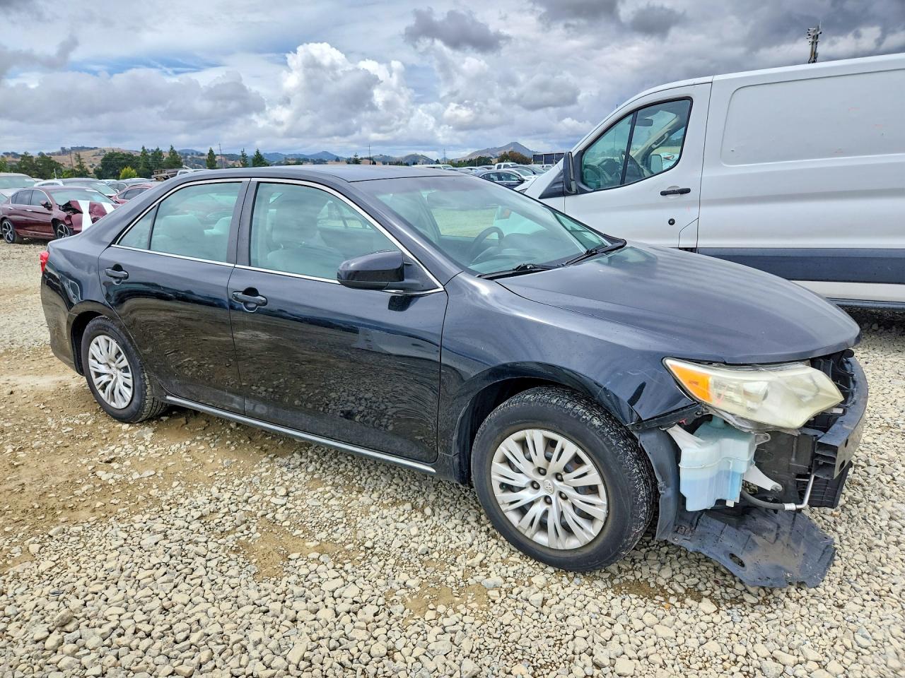 2012 Toyota Camry Le Черный vin: 4T4BF1FK3CR254516