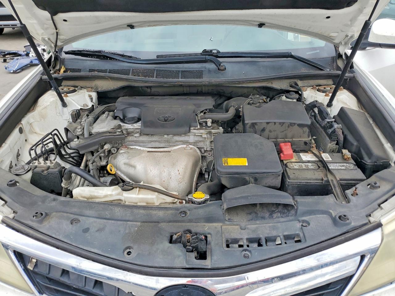 2012 Toyota Camry Le White vin: 4T4BF1FK3CR273602