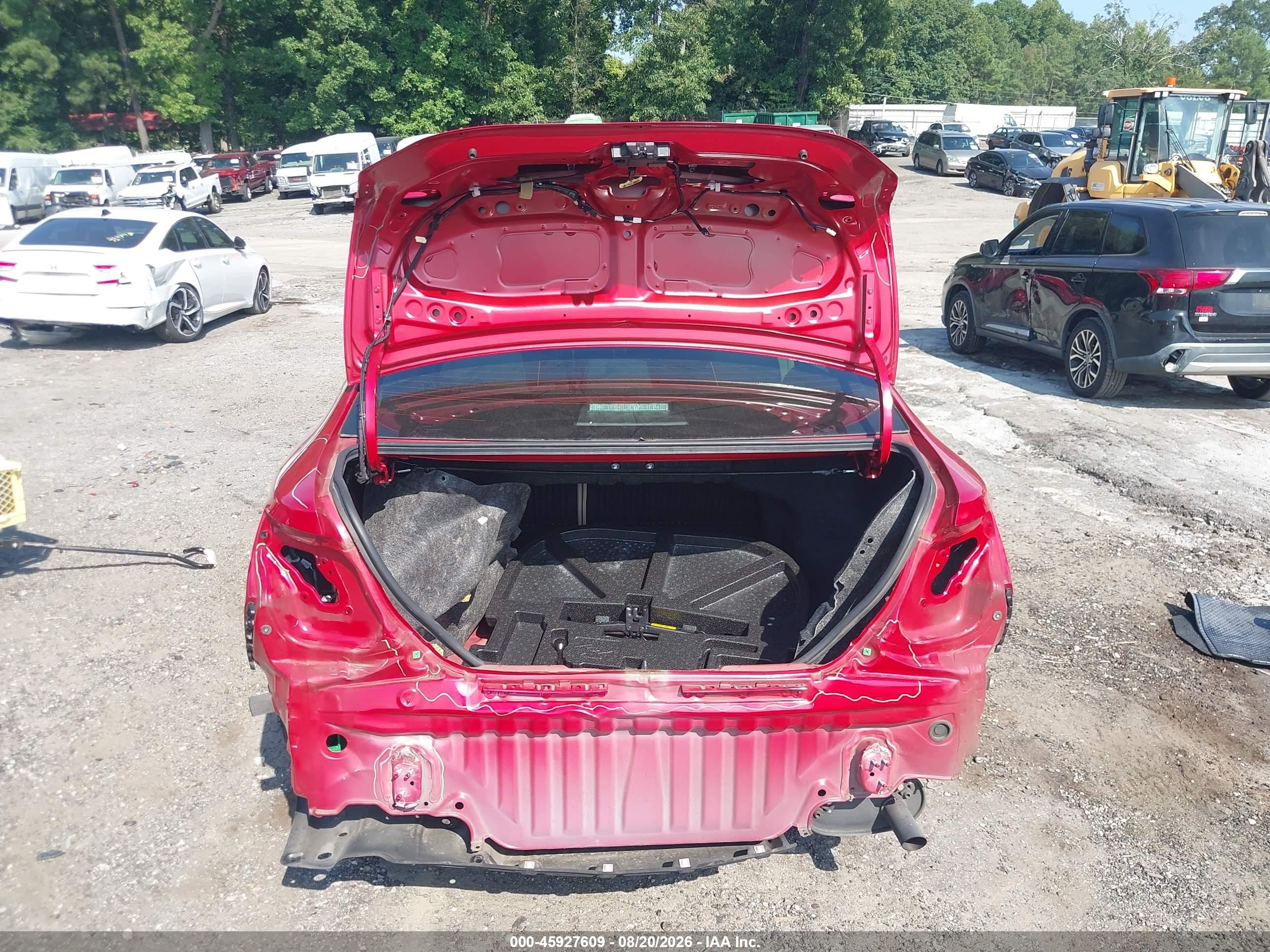 2013 Toyota Camry Le Red vin: 4T4BF1FK3DR285945