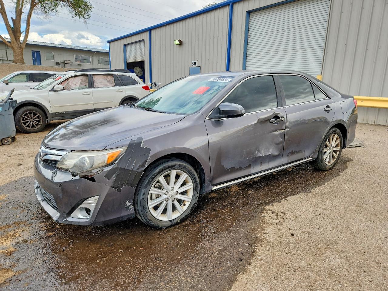 2013 Toyota Camry Xle Gray vin: 4T4BF1FK3DR316028