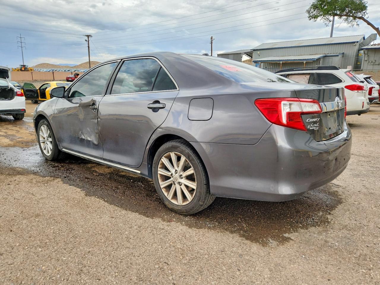 2013 Toyota Camry Xle Gray vin: 4T4BF1FK3DR316028