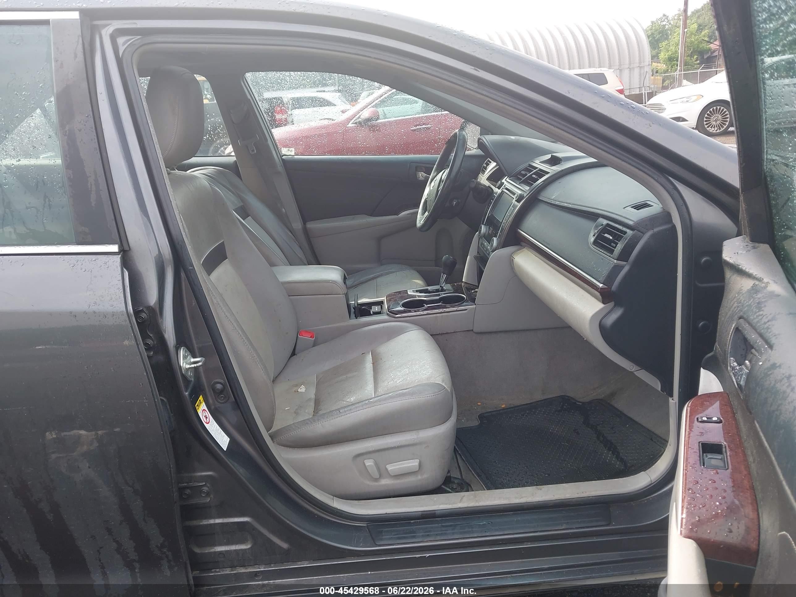 2013 Toyota Camry Xle Gray vin: 4T4BF1FK3DR321925