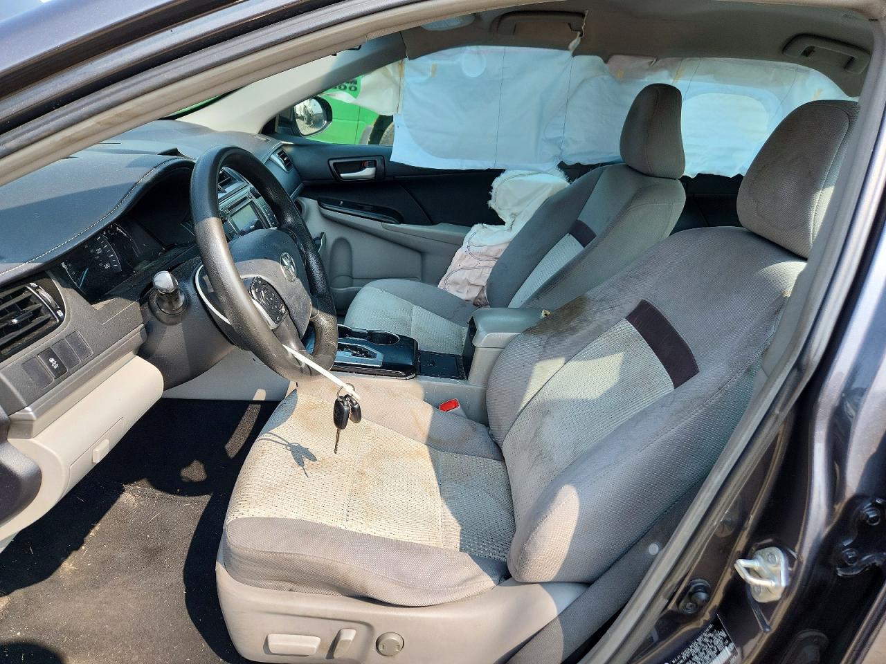 2013 Toyota Camry Le Gray vin: 4T4BF1FK3DR322556