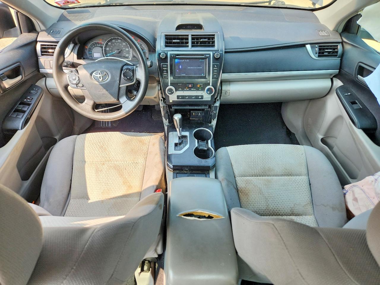 2013 Toyota Camry Le Gray vin: 4T4BF1FK3DR322556