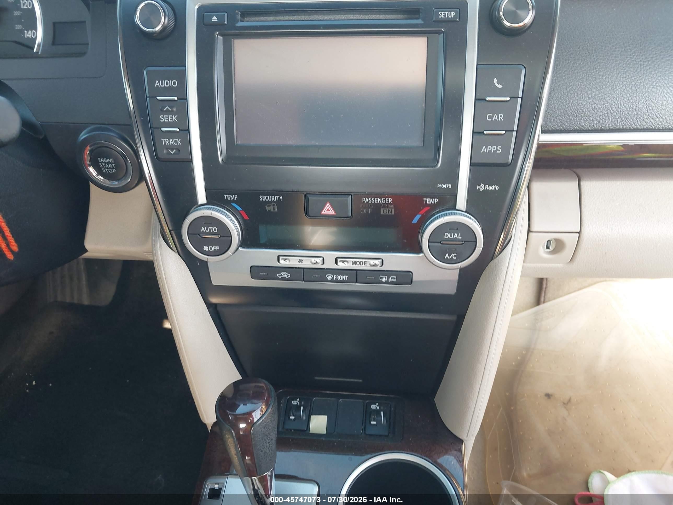 2013 Toyota Camry Xle Black vin: 4T4BF1FK3DR333931