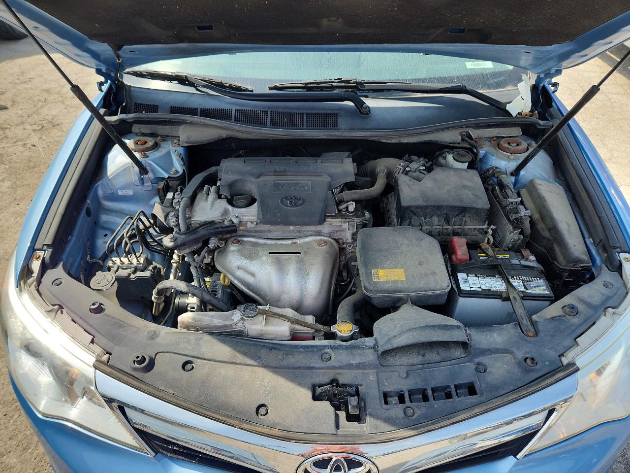 2014 Toyota Camry Xle Blue vin: 4T4BF1FK3ER344607