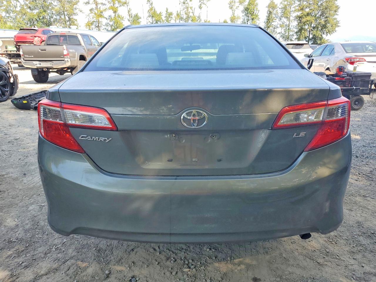 2014 Toyota Camry Le Gray vin: 4T4BF1FK3ER350844