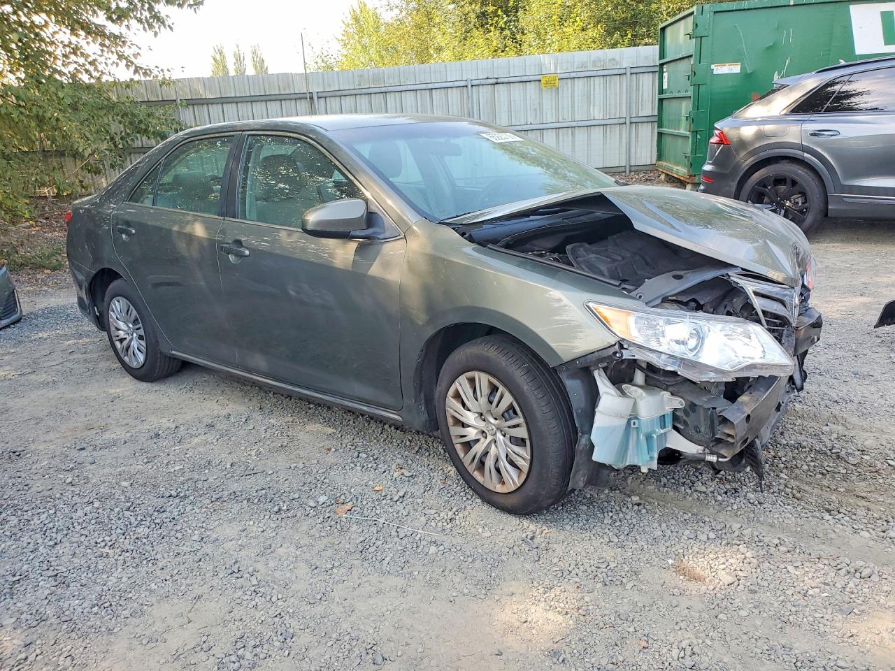 2014 Toyota Camry Le Gray vin: 4T4BF1FK3ER350844
