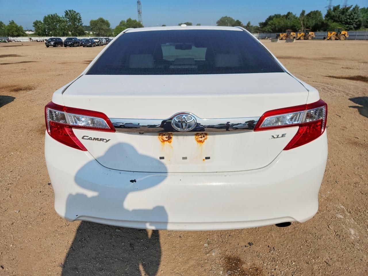 2014 Toyota Camry Xle Белый vin: 4T4BF1FK3ER355056