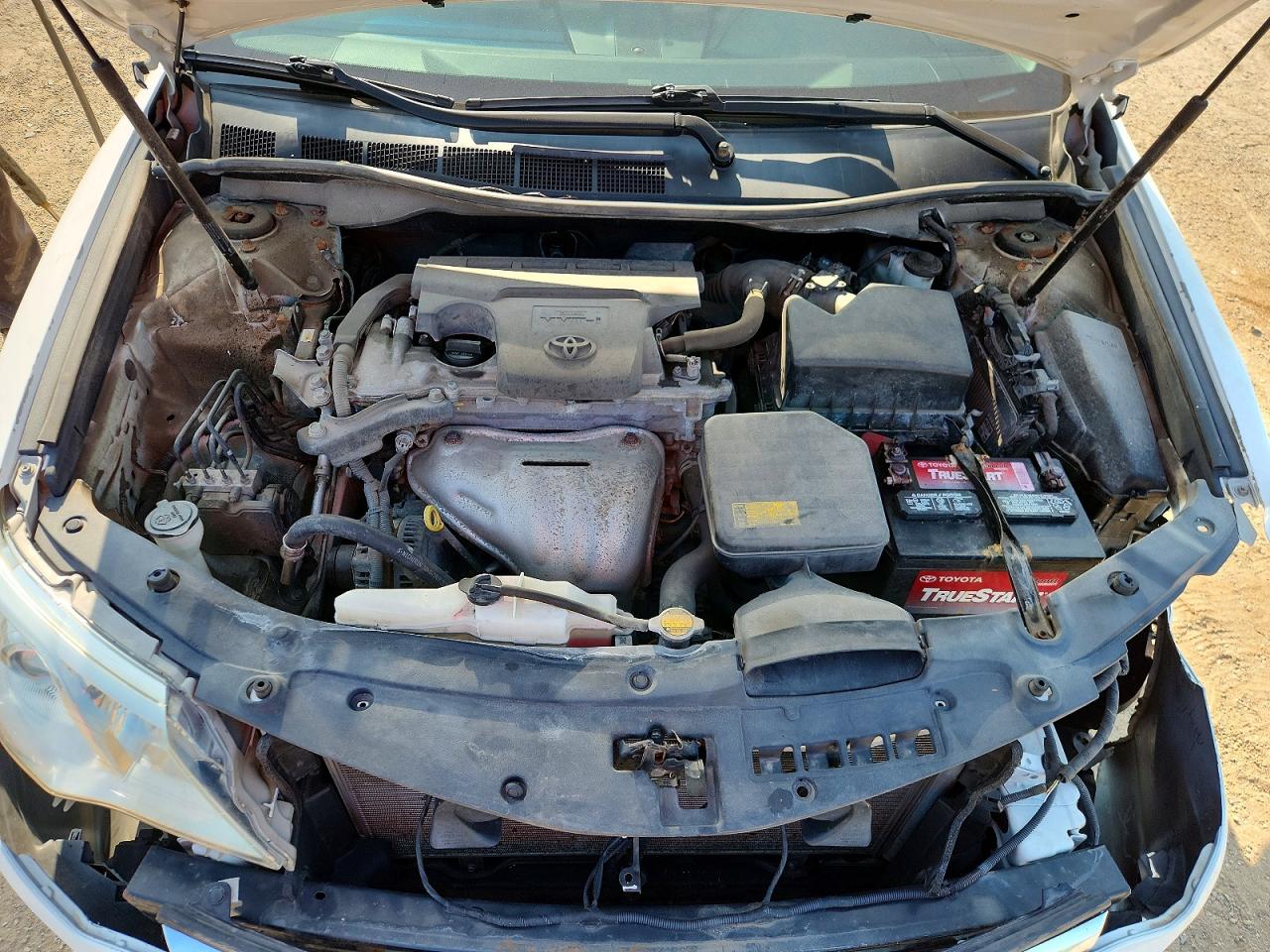 2014 Toyota Camry Xle Белый vin: 4T4BF1FK3ER355056