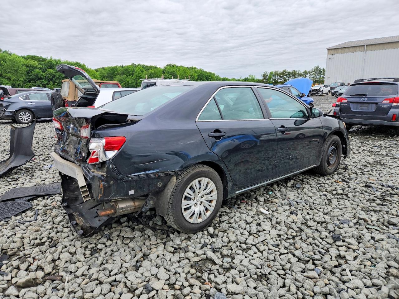 2014 Toyota Camry Le Black vin: 4T4BF1FK3ER378191