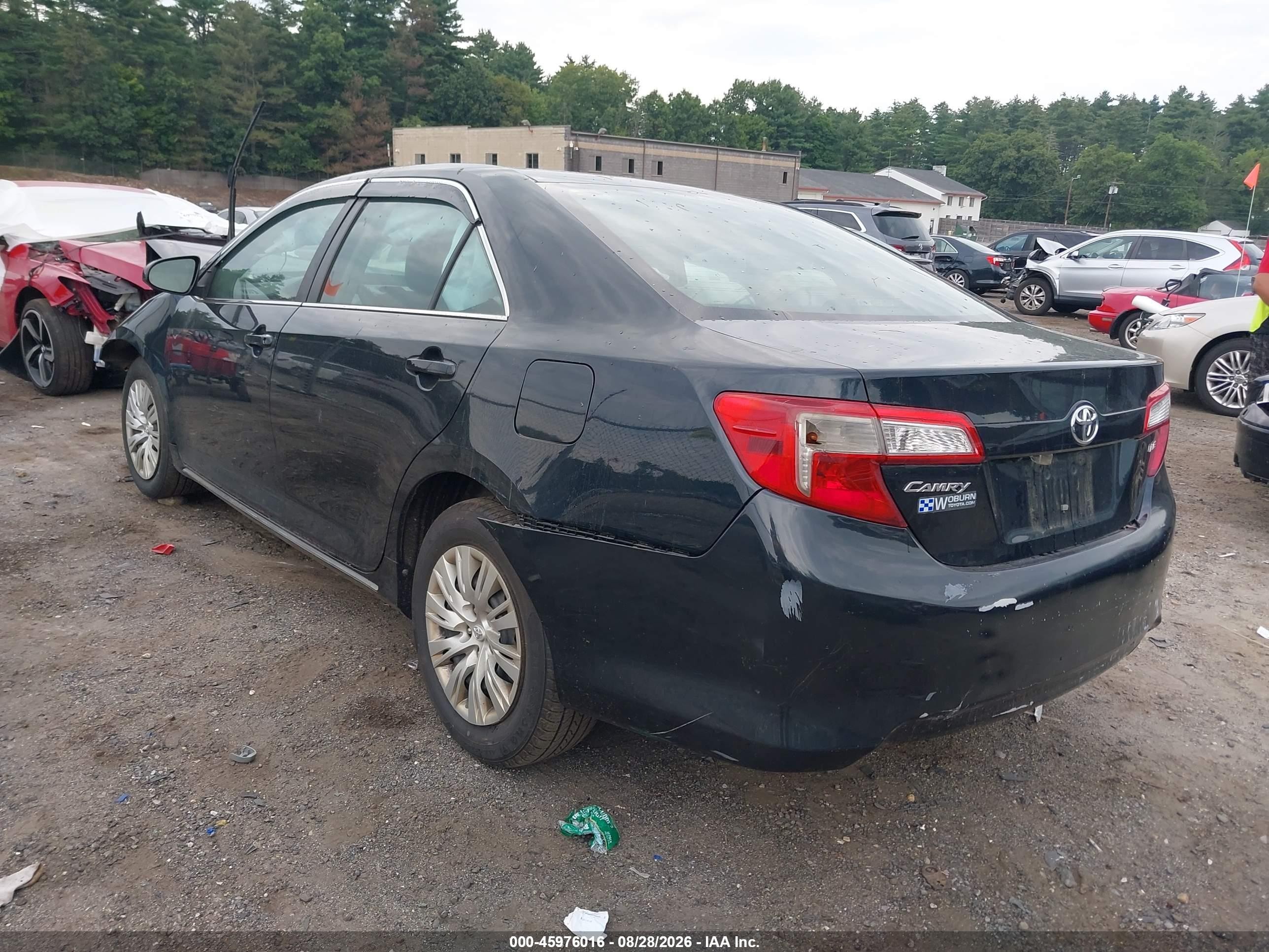 2014 Toyota Camry Le Black vin: 4T4BF1FK3ER386016