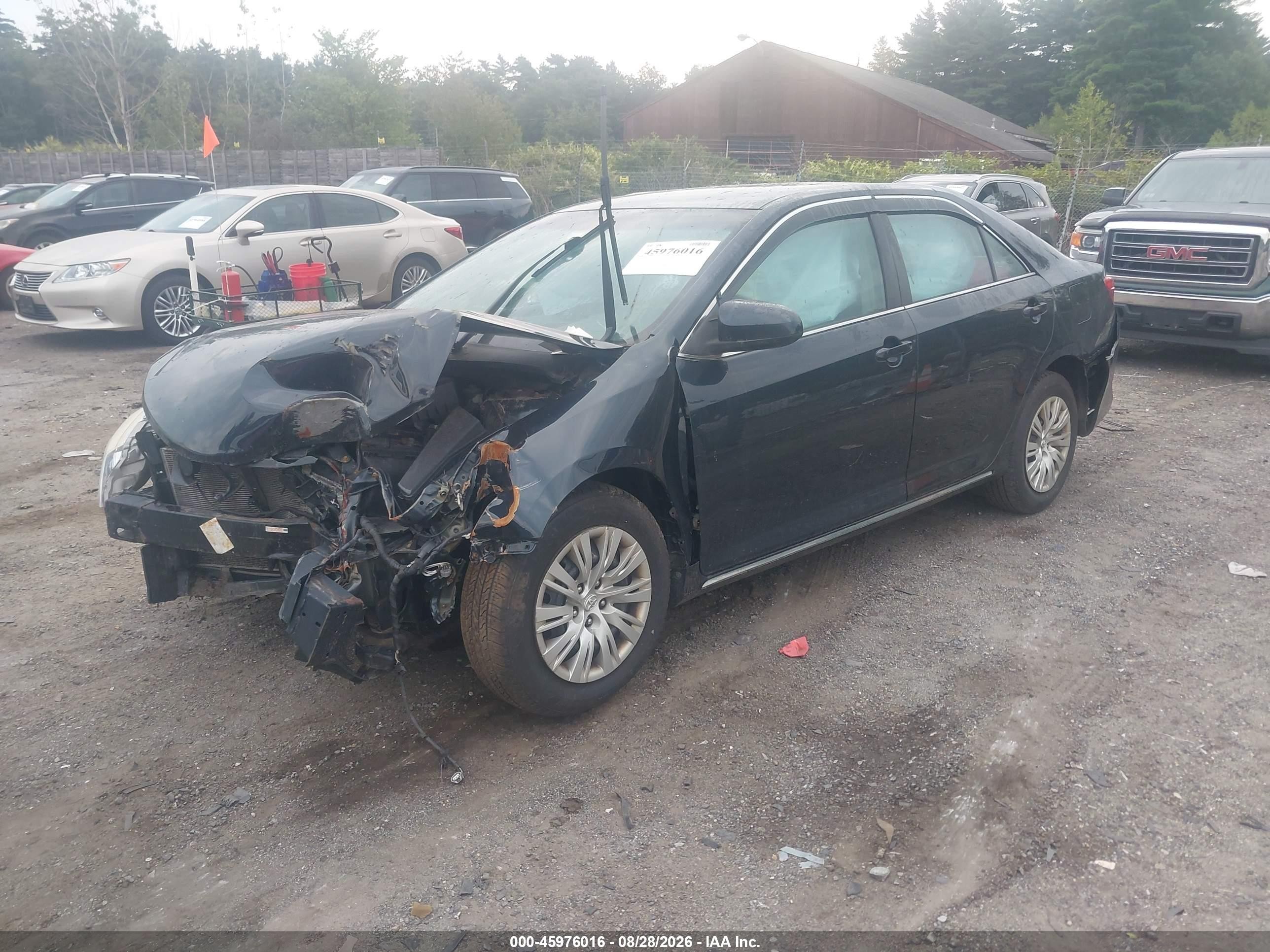 2014 Toyota Camry Le Black vin: 4T4BF1FK3ER386016