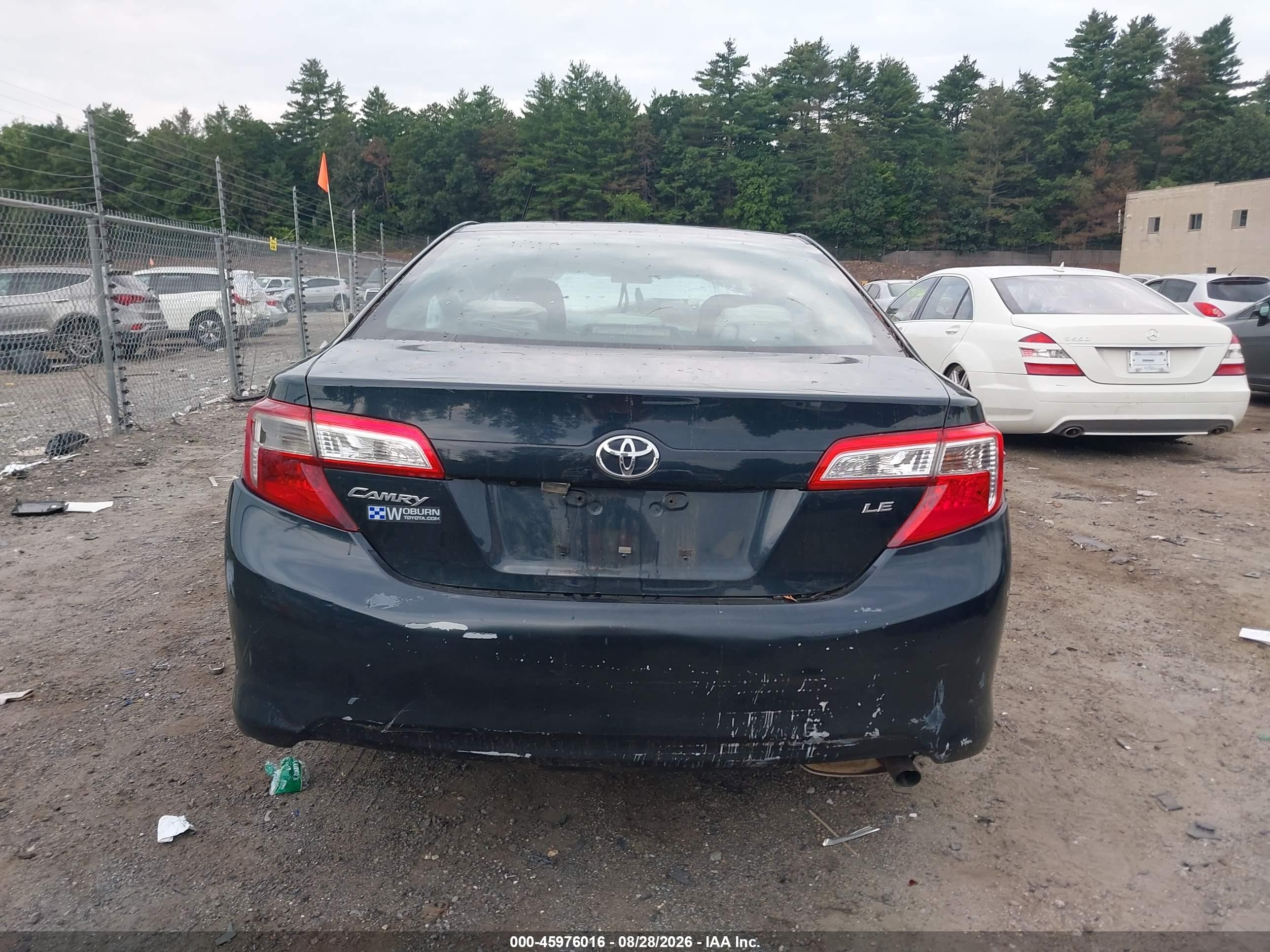 2014 Toyota Camry Le Black vin: 4T4BF1FK3ER386016