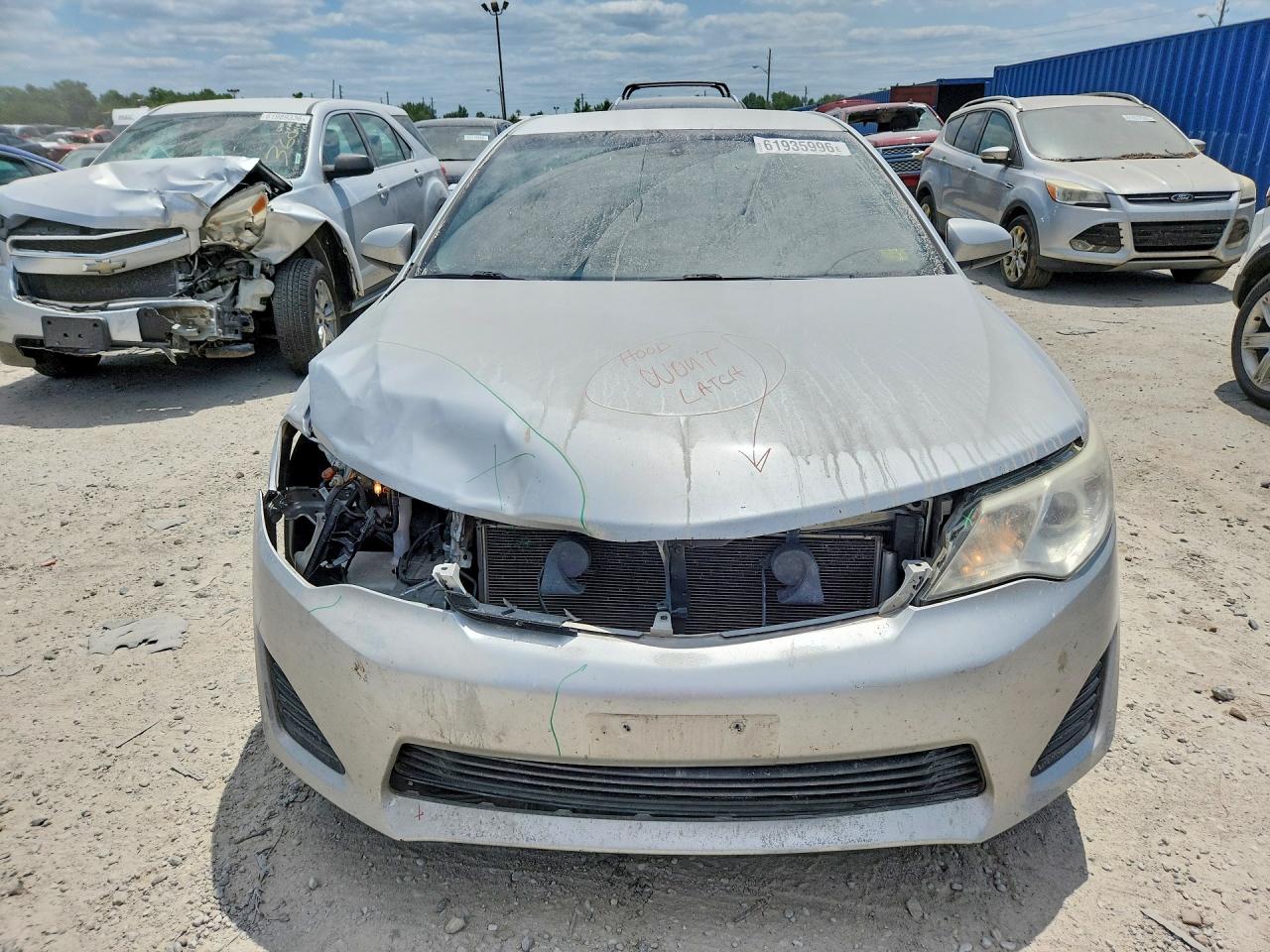 2014 Toyota Camry Le Silver vin: 4T4BF1FK3ER387635