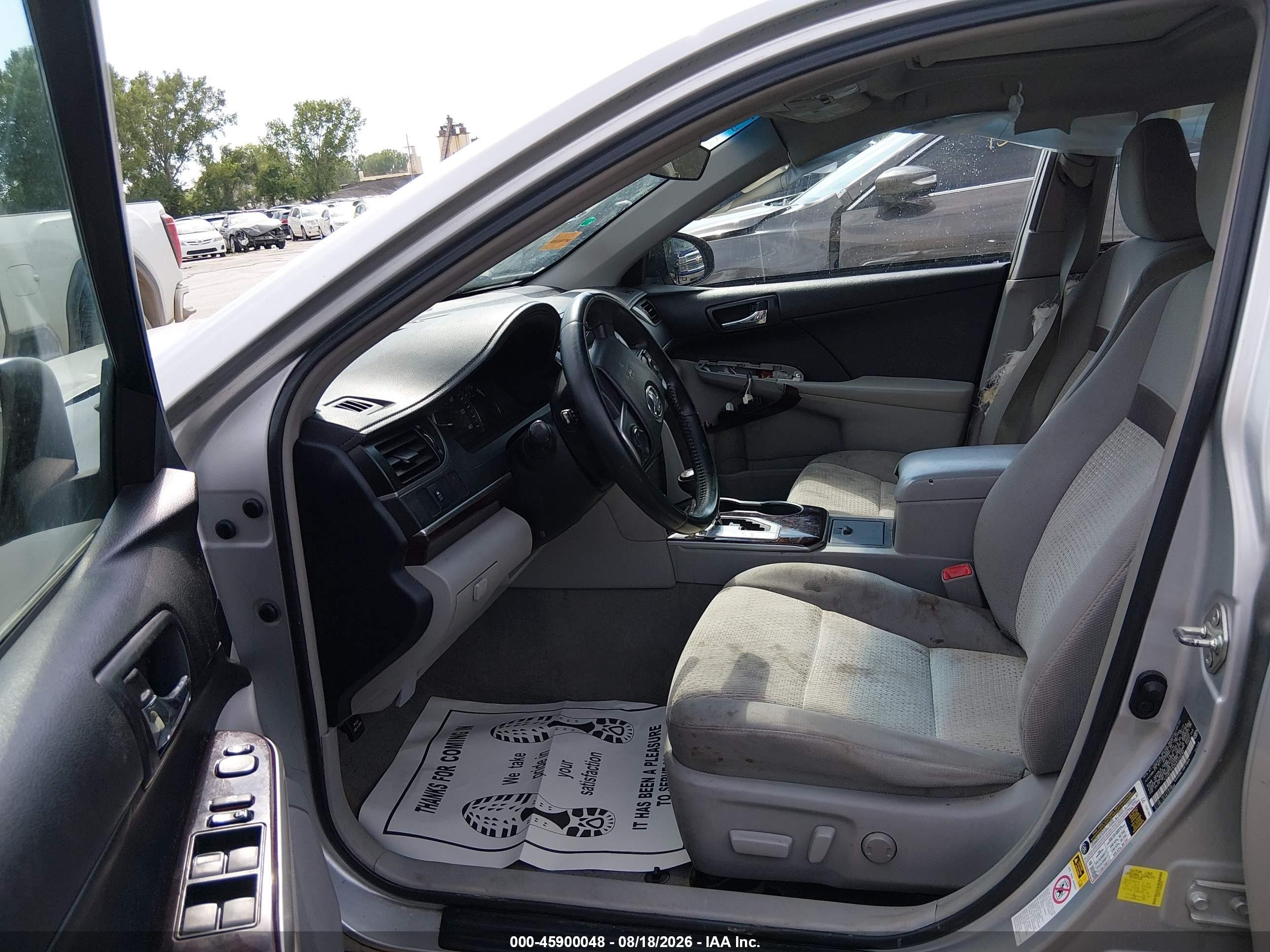 2014 Toyota Camry Xle Silver vin: 4T4BF1FK3ER423792