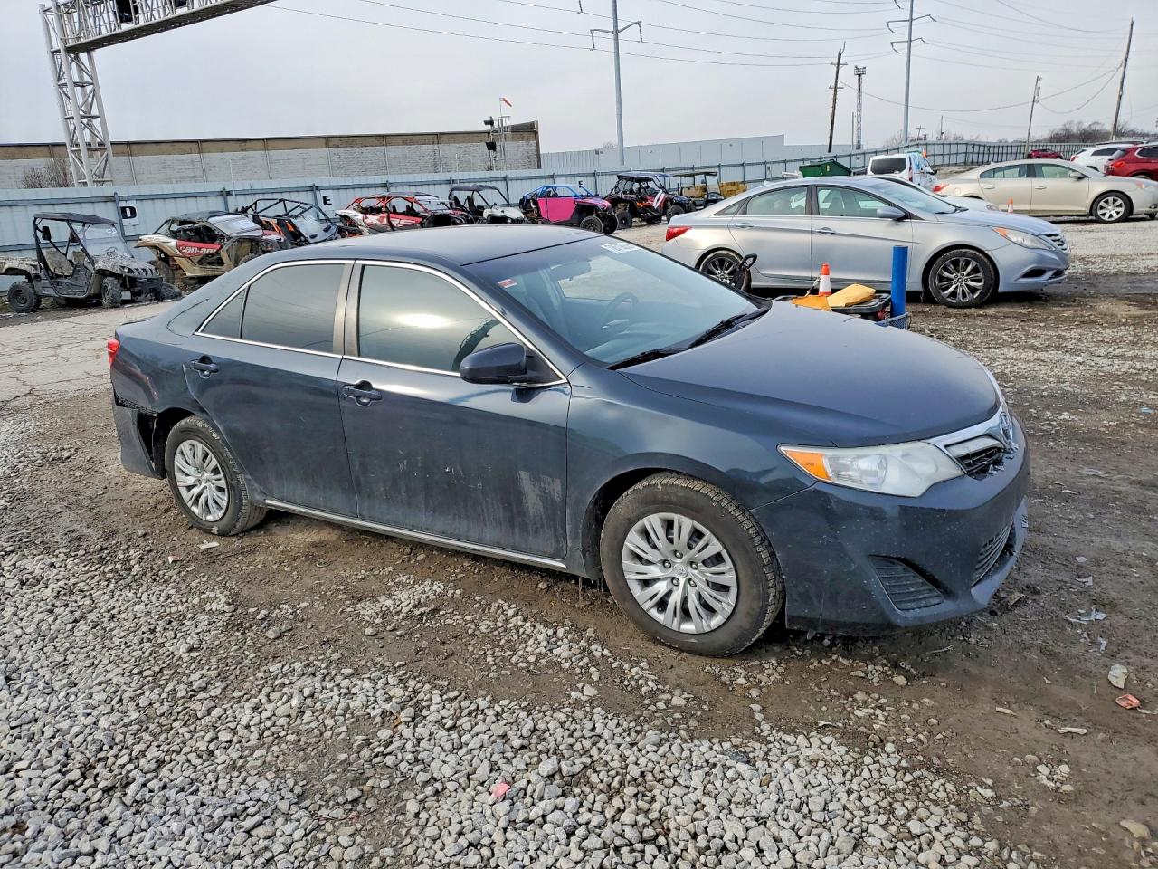 2014 Toyota Camry L Black vin: 4T4BF1FK3ER423923