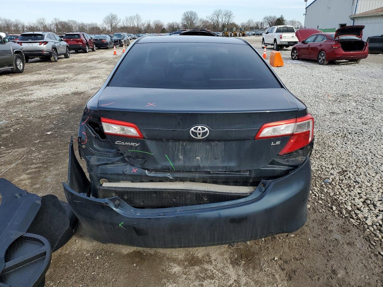 2014 Toyota Camry L Black vin: 4T4BF1FK3ER423923