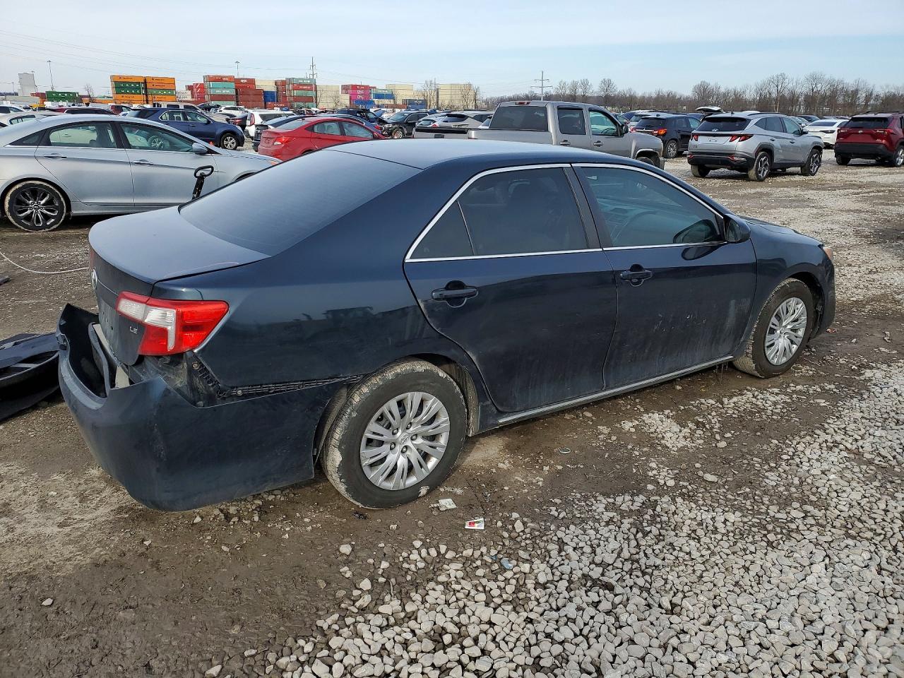2014 Toyota Camry L Black vin: 4T4BF1FK3ER423923