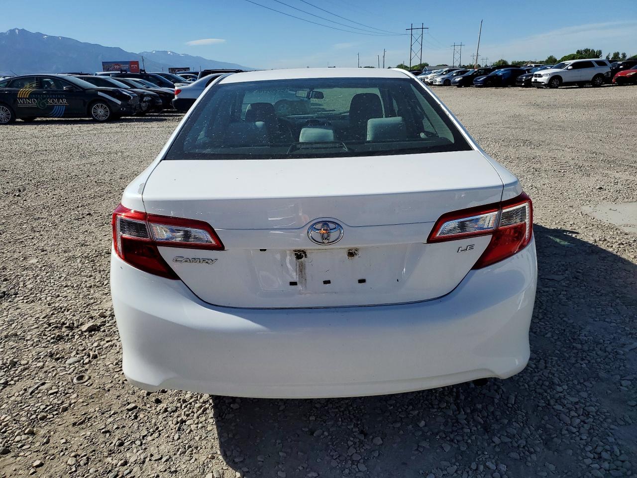 2014 Toyota Camry Le Белый vin: 4T4BF1FK3ER426126