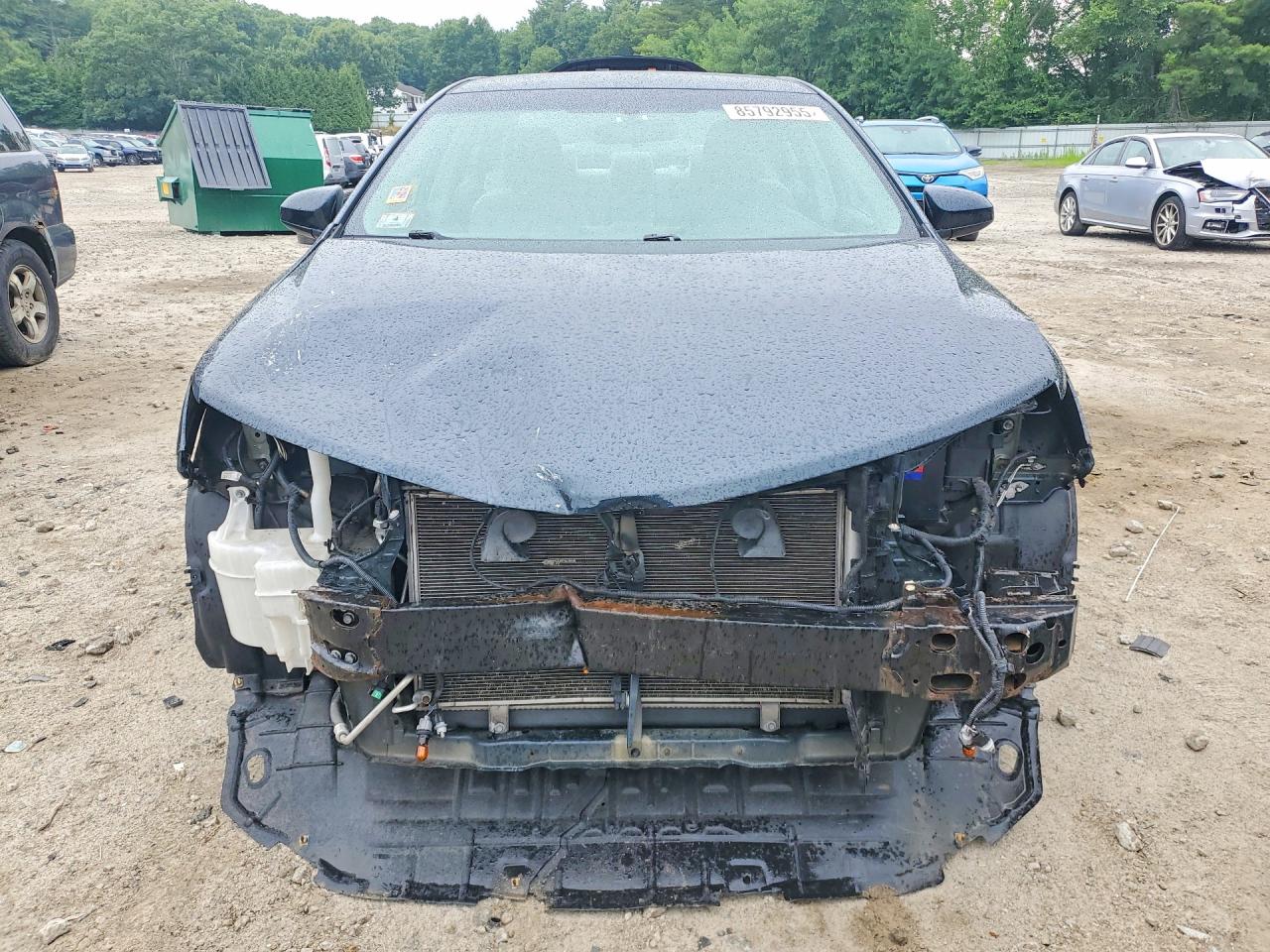 2014 Toyota Camry Le Blue vin: 4T4BF1FK3ER428278