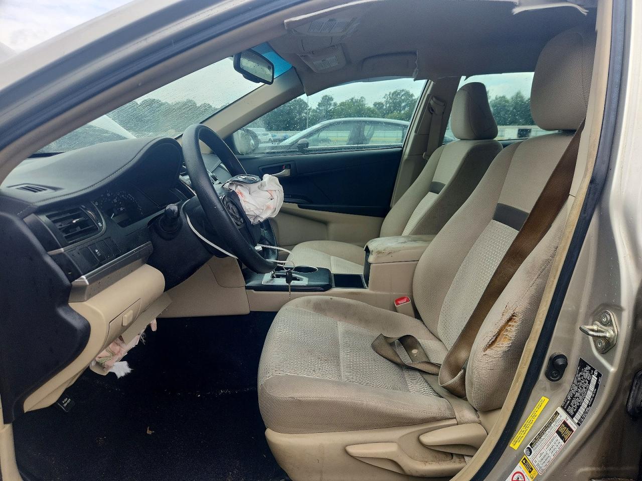 2014 Toyota Camry L Beige vin: 4T4BF1FK3ER431469