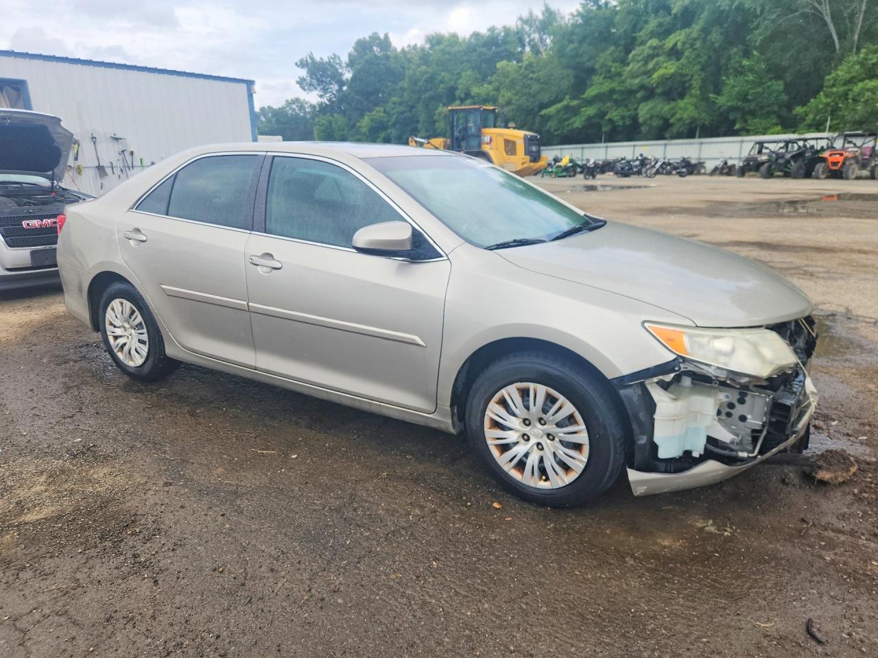 2014 Toyota Camry L Beige vin: 4T4BF1FK3ER431469
